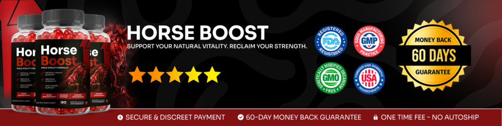 Horse Boost – support your natural vitality, reclaim your strength